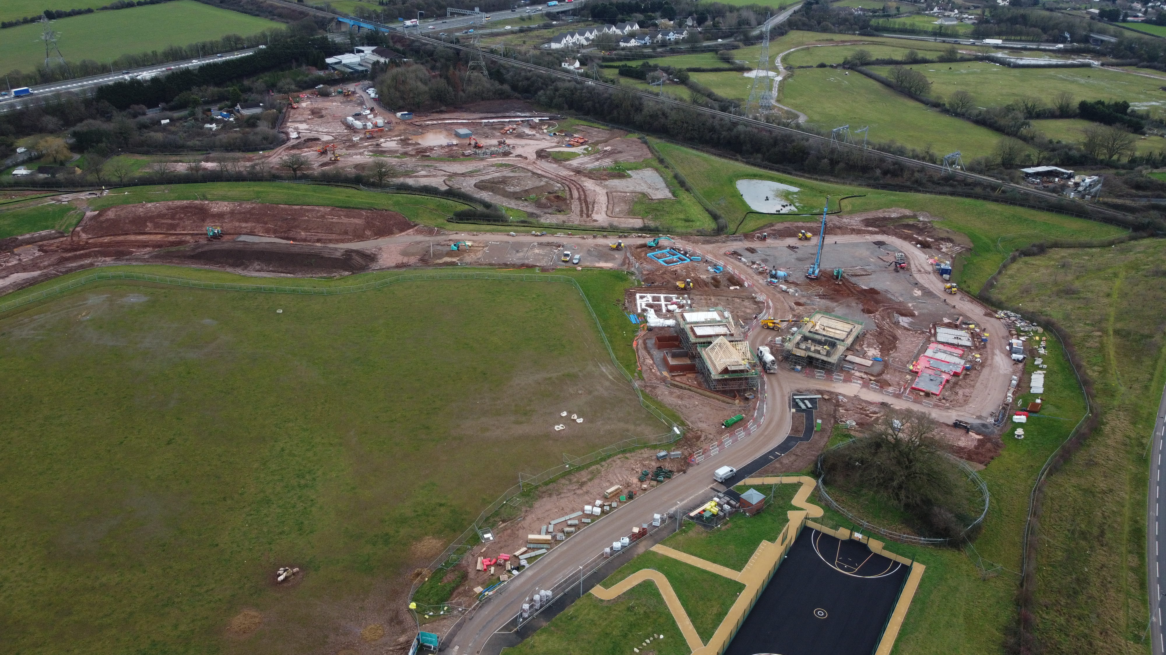 Mulgrove Farm Village Bristol Civil Engineering Project United Kingdom