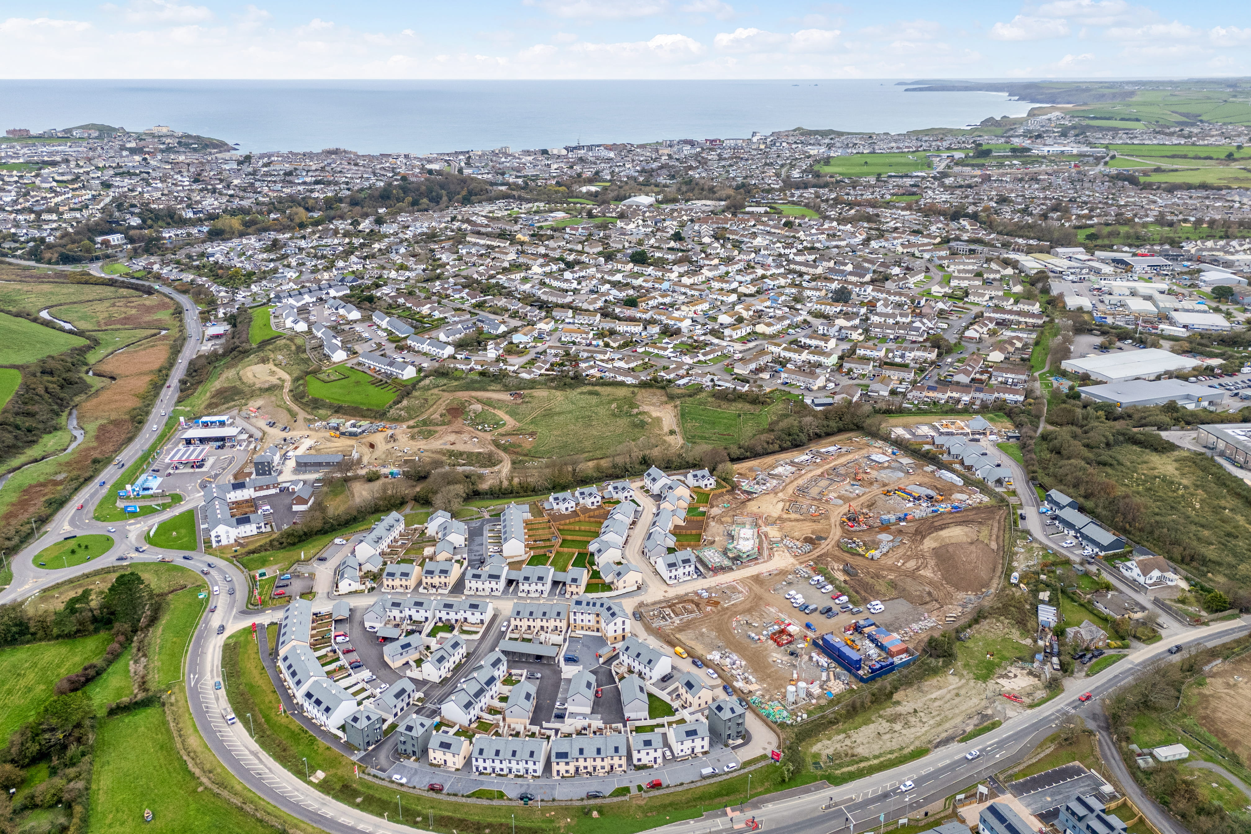 Newquay Cornwall Civil Engineering Project United Kingdom