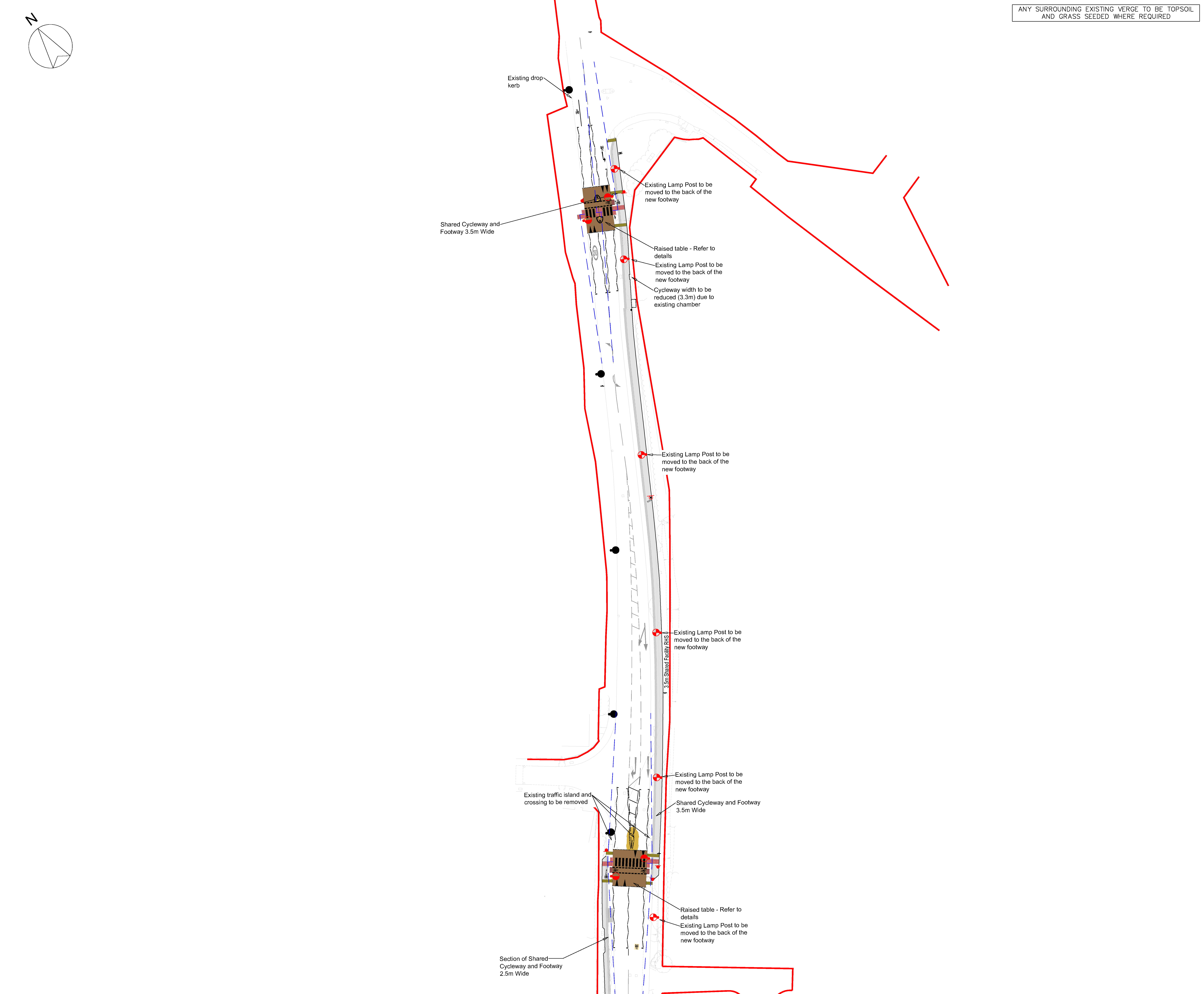 Badbury Green Off-Site Works Civil Engineering Project United Kingdom